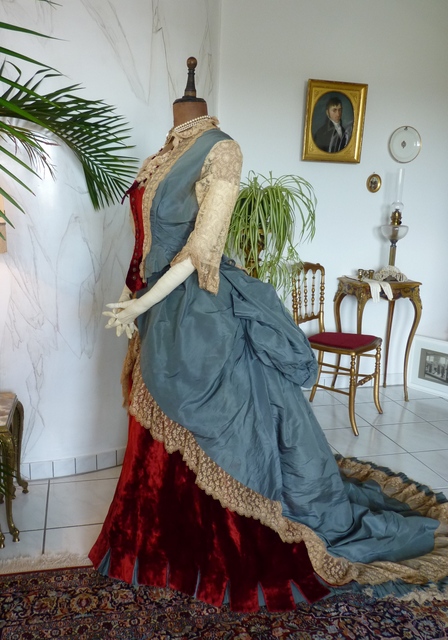 antique Ball gown 1876