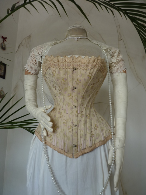 antique corset HB