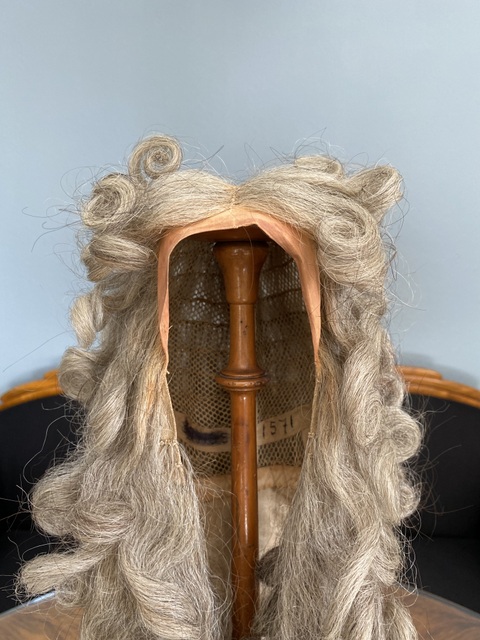 2 antique victorian wig 1880