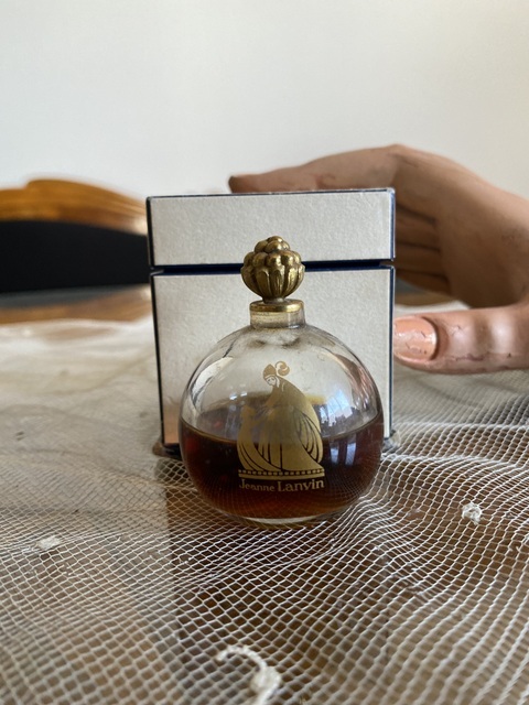 8 antique Lanvin Perfume Flacon