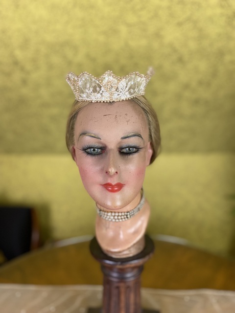 1 vintage bridal crown 1930