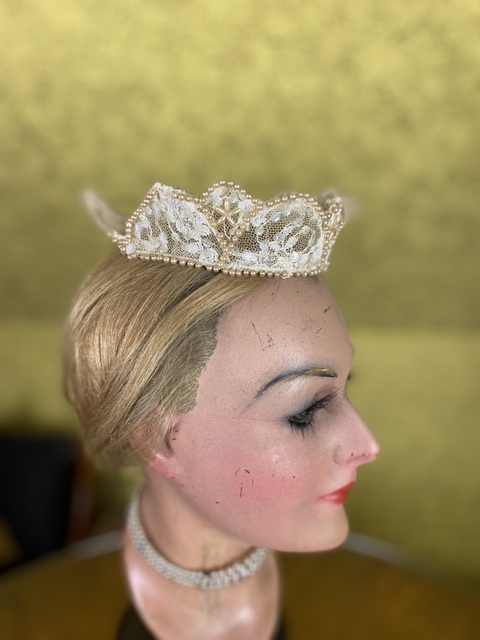 6 vintage bridal crown 1930