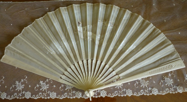 2 antique fan 1905