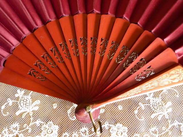 15 antique folding fan 1905