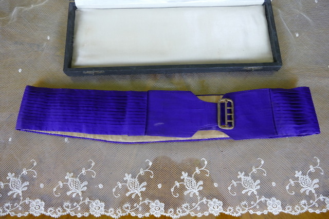 16 antique court dress belt 1900