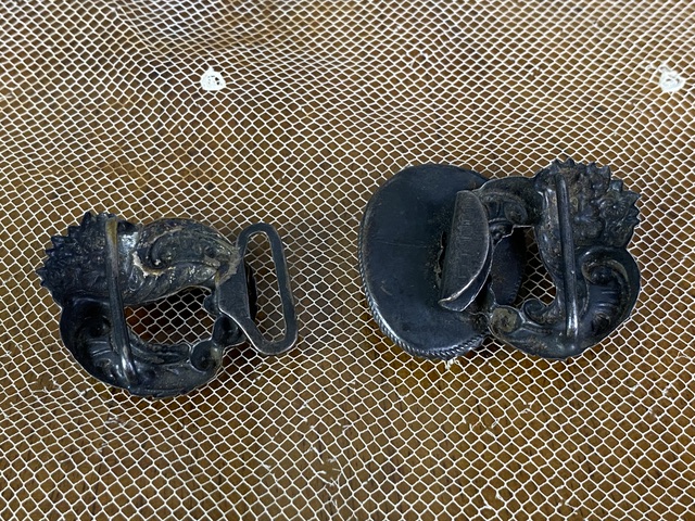 15antique belt buckle 1900