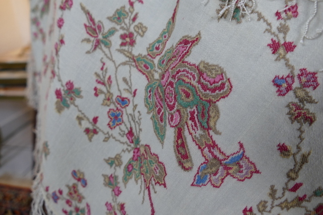 5 antique victorian shawl 1850