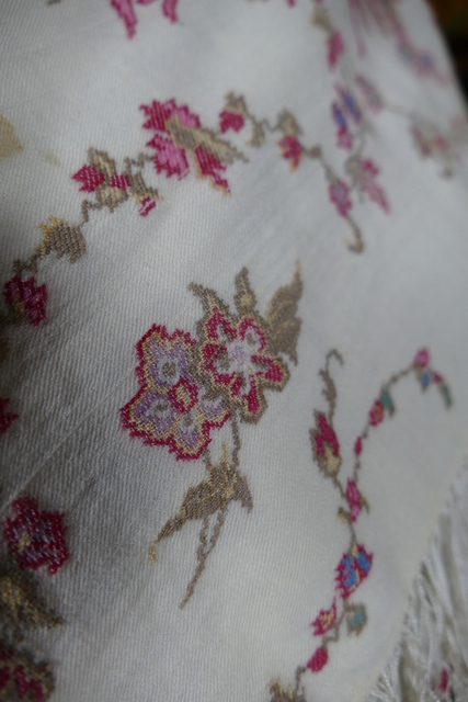 6 antique victorian shawl 1850