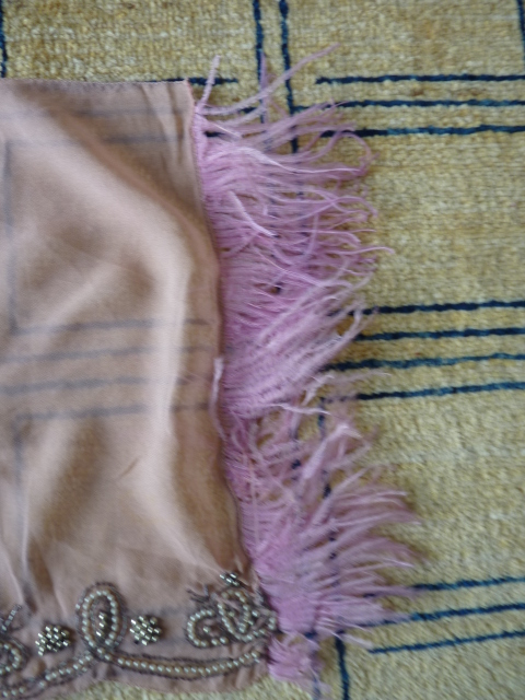 13 antique chiffon shawl 1920