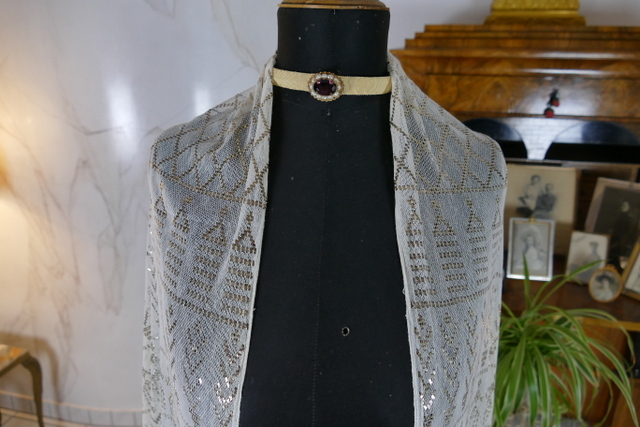 1 antique assuit shawl 1920s