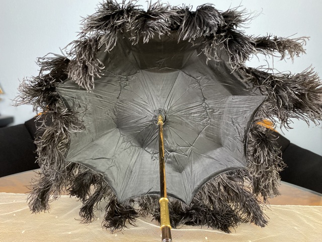 8 antique cazal parasol 1870