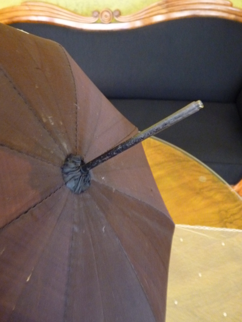 5 antique parasol