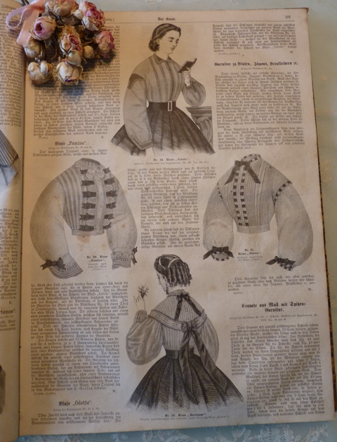10 antique fashion magazine 1865