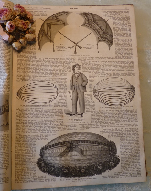 9 antique fashion magazine 1865
