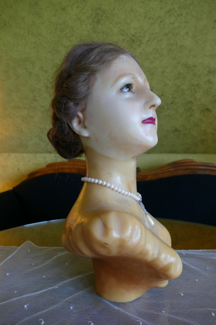 14 antique wax mannequin 1910