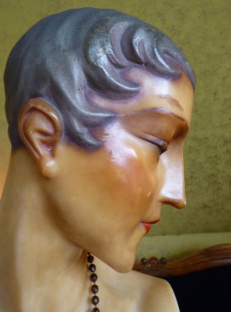 34 antique wax mannequin 1920