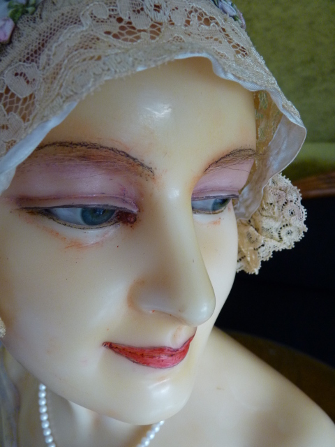 31 antique wax mannequin 1920
