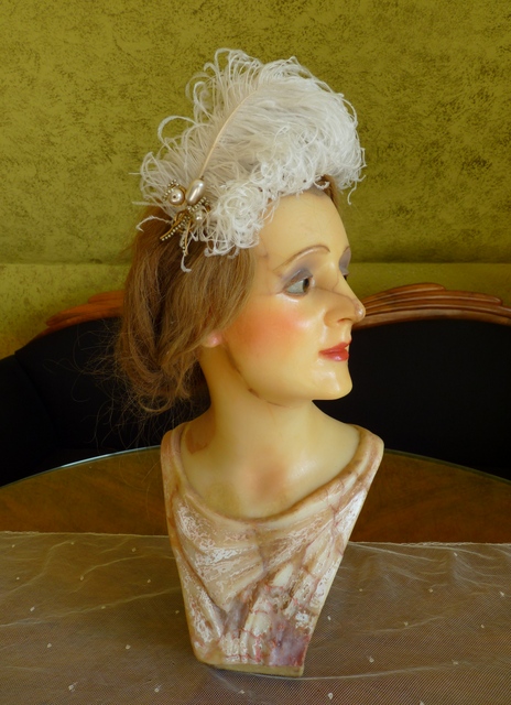 2 antique wax mannequin 1920