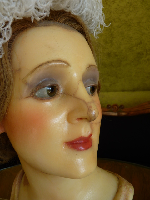 8 antique wax mannequin 1920