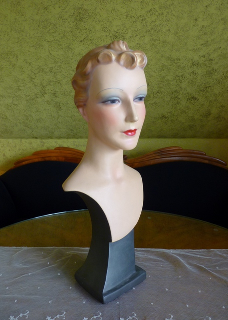 antique shop display mannequin 1930