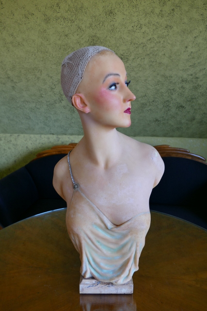 25 antique Pierre Imans wax mannequin 1920