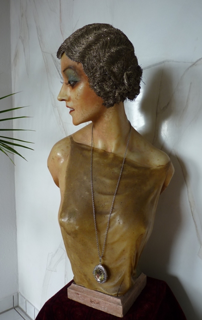 1d antique wax mannequin