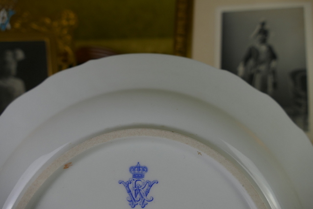 10 antique porcelain plate Neuozier Kaiser Wilhlem II