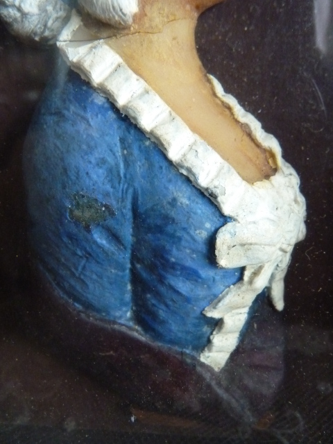 5 antique wax relief 1790