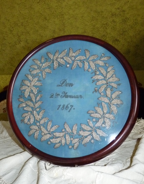 2 antique ornament 1867