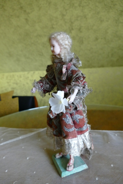 8 antique rococo doll 1795