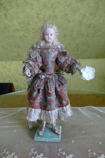 antique rococo doll 1795