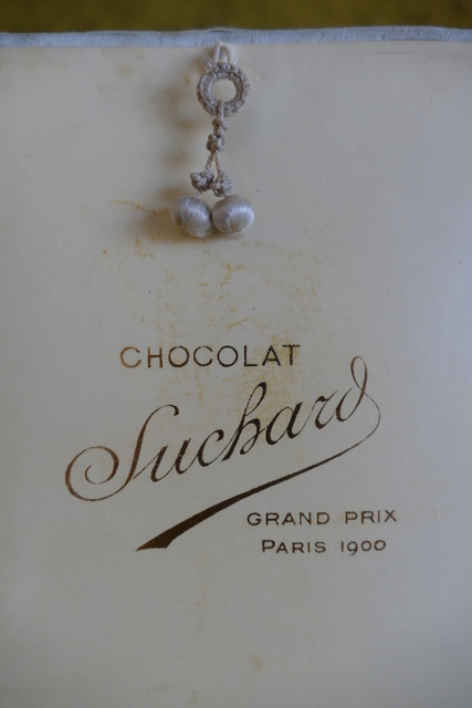 12 antike Schokoladenschachtel 1900