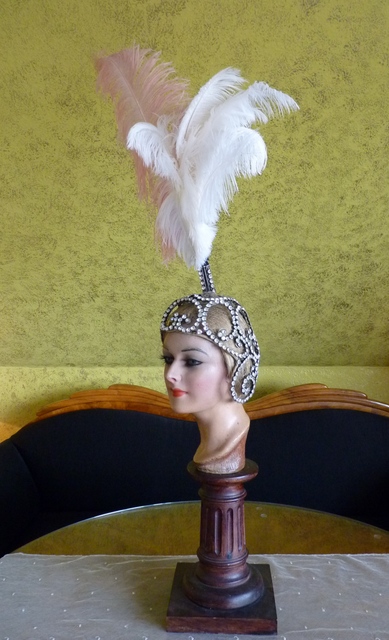 8 antique headpiece 1920