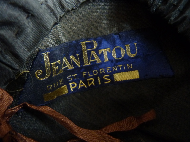 1 antique Jean Patou Hat 1920