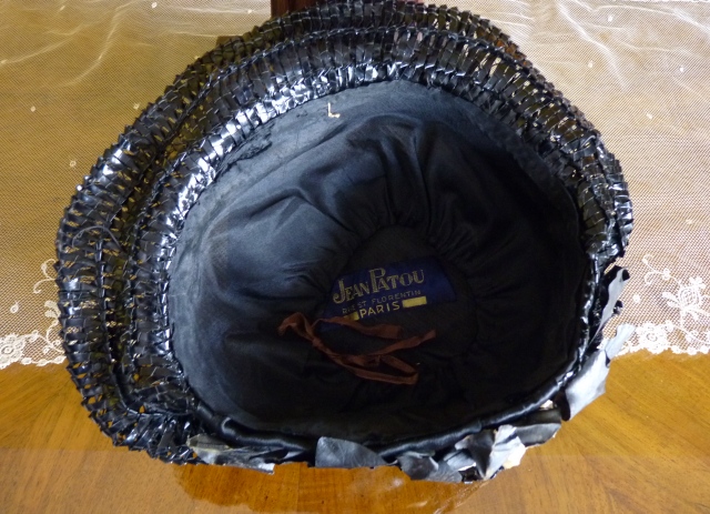 21 antique Jean Patou Hat 1920