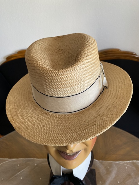 4 antique straw hat 1920