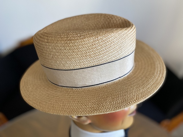 9 antique straw hat 1920