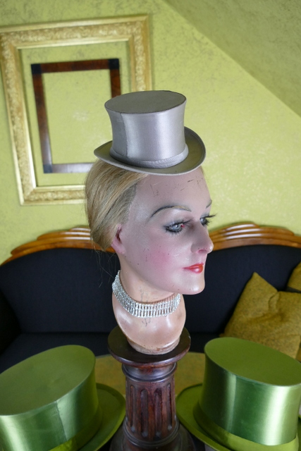 16 antique top hats 1920s