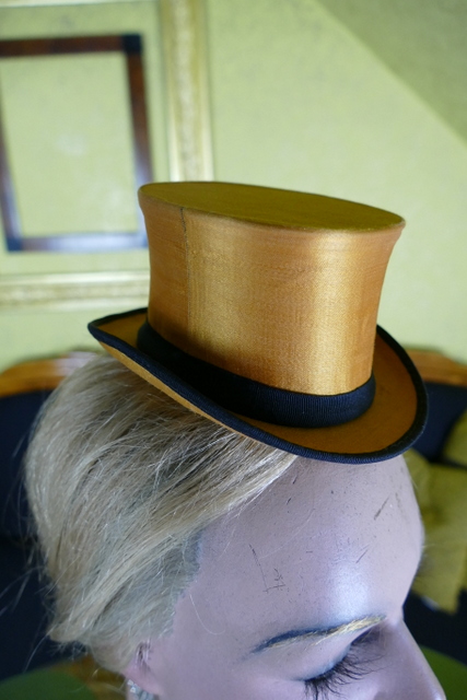 5 antique top hats 1920s