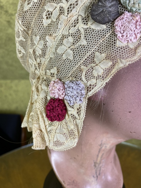 1 antique wedding bonnet 1920