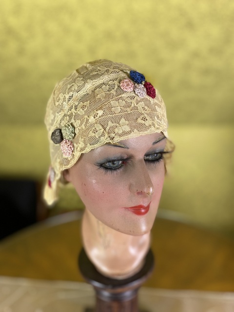13 antique wedding bonnet 1920
