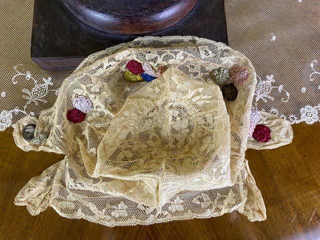 14 antique wedding bonnet 1920