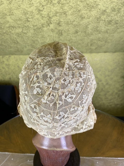 8 antique wedding bonnet 1920