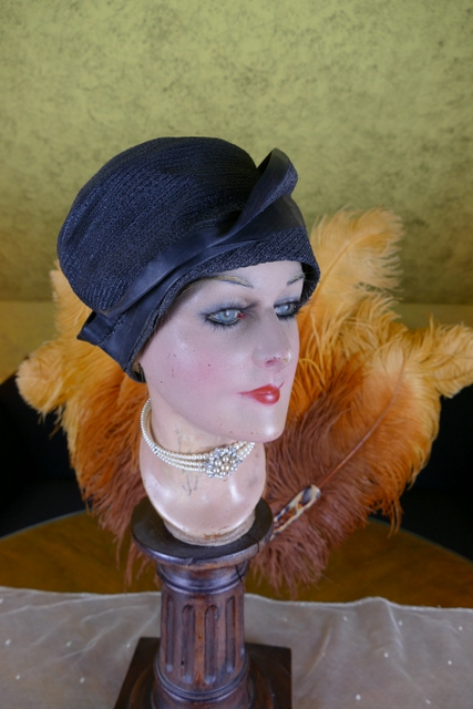 12 antique straw hat 1920s