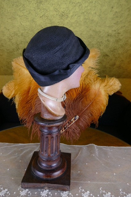 9 antique straw hat 1920s