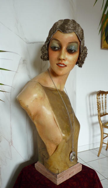 1e antique wax mannequin