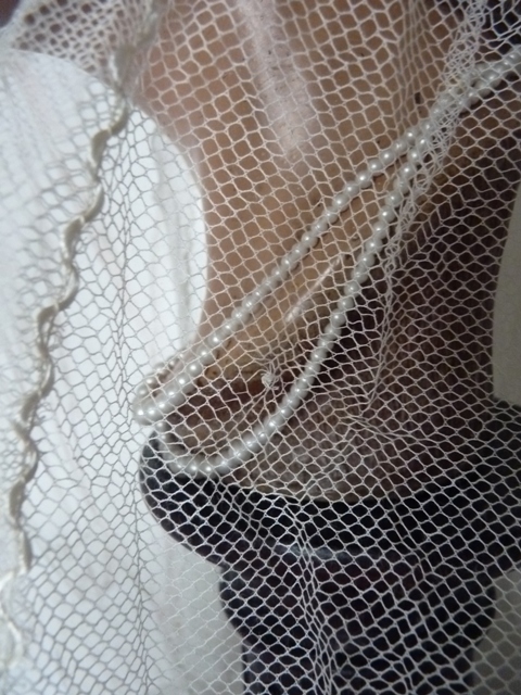 10 antique bridal cap veil