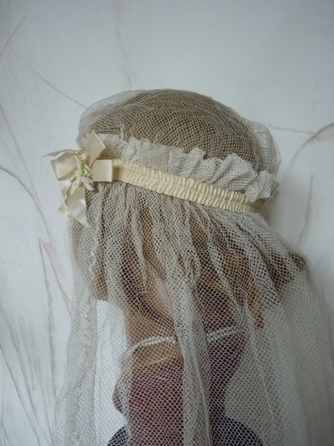 5 antique bridal cap veil