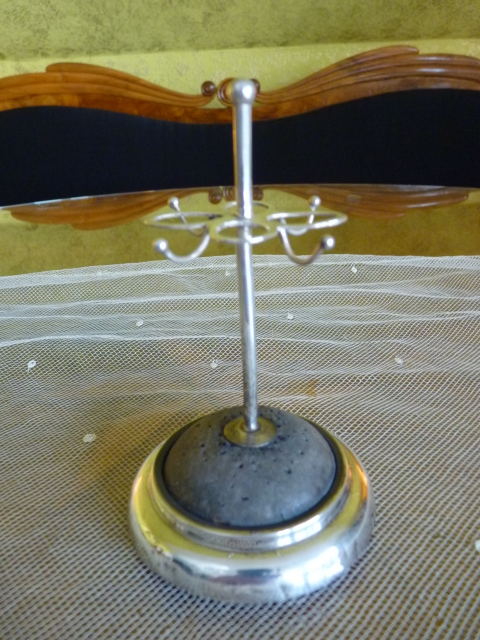 4 antique hat pin stand 1905