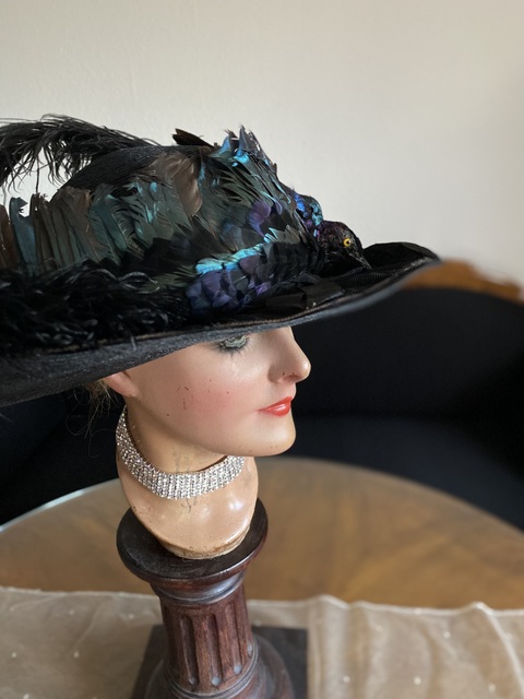 10 antique walking hat 1908